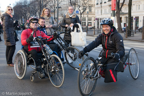 Hanbiker mit Frauen
